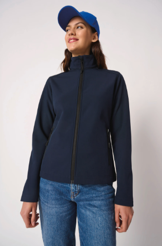 Chaqueta softshell de 2 capas mujer